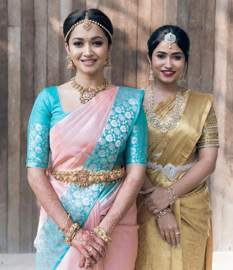 Ddf Avantika Banarasi Lichi Silk Wedding Wear Saree Catalog